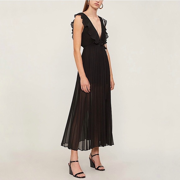 topshop plunge dress